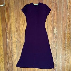 Vintage 90s Paris Sport Club Stretchy Maxi Dress